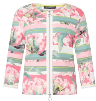 Betty Barclay Damen Shirtjacke mit Rippenstruktur