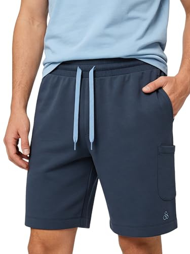 Scotch & Soda Herren Shorts Sweatshorts Freizeitshorts mit Kordelzug, Seitentaschen, Baumwolle-Polyester-Mix