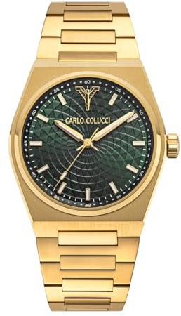 Carlo Colucci Herrenuhr CC600 Quarz Edelstahl Saphirglas