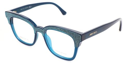 Brillen Jimmy Choo JC176 1Q9 TEAL GLITTER TEAL 49/18/ WOMAN