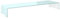 vidaXL Soporte para TV/Elevador Monitor Cristal Verde Dimensiones 100x30x13 cm