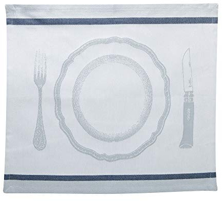 OPINEL Platzset, Hell, Jacquardmuster, 40 x 50 cm,