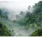 decomonkey Fototapete selbstklebend Wald Natur 294x210 cm XL Selbstklebende Tapeten Wand Fototapeten Tapete Wandtapete klebend Klebefolie Landschaft