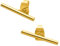 Soul-Cats 1 Paar Stäbchen Ohrstecker in der Farbe gold