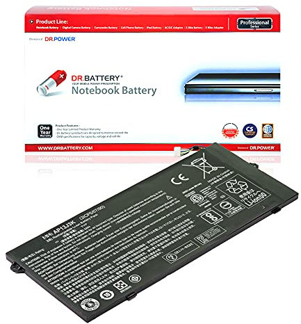 DR. BATTERY AP13J3K AP13J4K Laptop Battery Compatible with Acer Chromebook C740 C720 C720P CB3-431-C5EX Series KT.00304.001 KT.00303.014 3ICP5/65/88 [11.1V]
