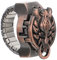 VILLCASE 1 stück Drache Kopf Ringuhr Flip- Open Ring Uhr Open- Cover- Finger- Uhr