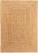 Gifiie Rectangulaire Tapis en Jute, 100% Naturelle, Écologique pour Votre Salon, Salle à Manger, Chambres et Cuisines fabriqué en Inde.