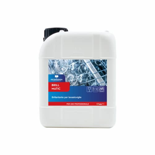 DETERGENZA PROFESSIONALE BRILLANTANTE per LAVASTOVIGLIE Brill MATIC CONCENTRATO - pz. 1 da 5 L