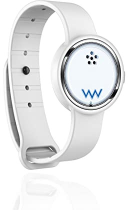 Localizzatore Bluetooth, Braccialetto Antismarrimento Intelligente a Due Vie per la Ricerca di Oggetti, Localizzatore Bluetooth con Fotocamera e Funzione di Allarme per IOS per Android(Bianco)
