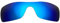 Remplacement oakley Batwolf OO9101 Sunglass/1,5 mm polarisé/facile à installer (blue)