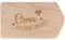 Spruchreif · Frühstücksbrettchen Mama · Brotzeitbrett mit Gravur · Geschenk für Großeltern · Geschenk Oma · Muttertag Oma, ich denke an dich