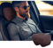 POKSRI nackenkissen Auto,kopfstütze Auto nackenstütze,Superfiber Wildleder Unterstützung Kissen,Pflanzenbasiertes Polyester,30x19cm Nachfüllbar&Verstellbar Fahrzeug(Dunkler Kaffee, Nackenkissen 2ps)