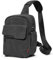 Cwatcun Small Camera Bag Shoulder Camera Bag for Photographer Canvas Water Resistant DSLR Sling Camera Bag Compatible with Nikon Sony Lightweigth, UK3-D93-L-BK