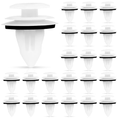 Türverkleidung Clips, 60 Stück Auto Befestigung Clips, Türverkleidung Befestigung Clips, Universal Auto Tür Klips, Autoverkleidungsclips, Unststoffnieten mit Schaumstoffpolstern