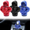 Uirheurd 3Pcs Schaltknauf Abdeckung Schalthebel Hoodie kreativer Hoodie Auto Schaltknauf Hoodie staubdichter Schutz Sweatshirt Schaltknauf Hoodie für Universal Gear Shifter（rot schwarz blau）