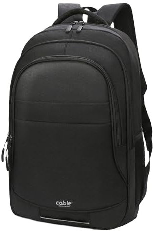 Cable Technologies Sac à dos pour ordinateur portable 17 pouces, pour PC laptop portable jusqu'à 17 de travail, tissu imperméable, voyage, excellent cadeau