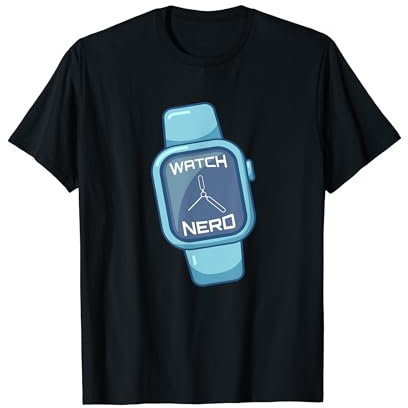 Watch Nerd Horologist Armbanduhr Armbanduhren Uhr Smartwatch T-Shirt