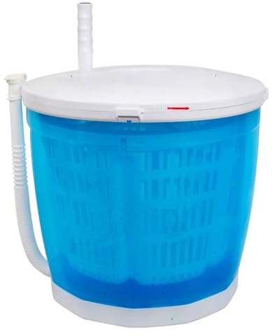 Washing Machine para lavadora camping, Mini lavadora y secadora manual portátil, Pequeña Lavadora para calcetines ropa interior limpieza