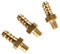 Raccord de coupleur de raccord de Tuyau cannelé en Laiton M4 M5 M6 M8 Filetage mâle métrique vers 3 mm 4 mm 5 mm 6 mm 8 mm 10 mm OD 5 pièces(M8x1 to 8mm)