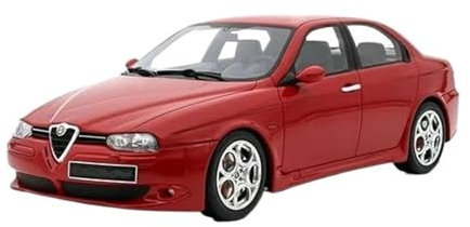 CUTSUGOK Auto pressofusa in Scala 1:18 for la Scala Alfa Romeo 156 GTA 2002 Modello di Auto in Resina Collezione Ornamenti Souvenir Veicolo Veicolo Modello da Collezione