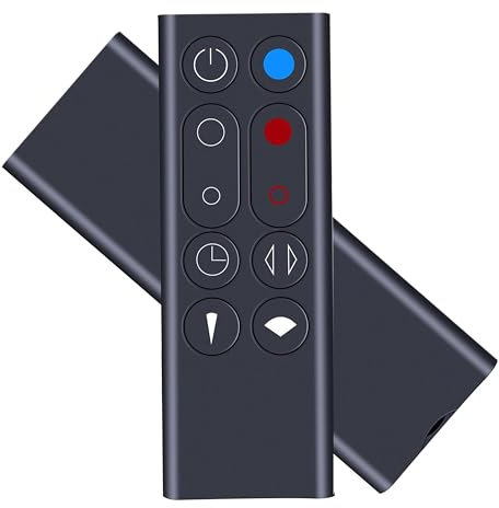 Xxtylo Genuine Remote Control for Dyson HP00 HP01 Hot+Cool Fan Air Purifier, compatible 966538-01,966538-02,966538-04,966538-15,967197-13,967197-14, with Magnetic Function, Gray