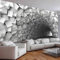 FGJFGGFR Wandbild 3D Wohnzimmer Tapete Zement Höhle Raum geometrische Schlafzimmer Hintergrund Wand Seidentuch Kunst Dekoration Aufkleber Wandmalerei