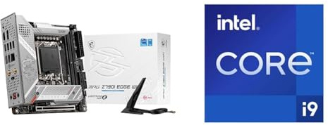 MSI MPG Z790I Edge WiFi Motherboard + Intel® Core™ i9-14900KF Desktop Processor 24 cores
