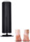 Deedlite Footglow Myeluna Hornhautentferner Original, Foot Glow Hornhaut Entferner, Fussweich 2.0 GeräT Hornhautentferner Fußpflegegerät Pediküre, Fuss Weich Hornhaut Entfernen (Typ 1: Schwarz)