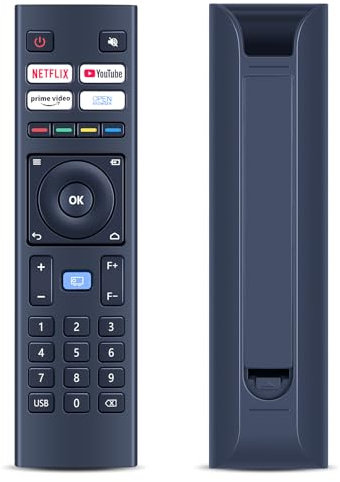 RETROSUN Projector Replacement Remote Control for WiMiUS K9 Home Theater, for VOPLLS 4K M10, for MECOOL KP2, for DBPOWER G01 Projector V12 TOPTRO, for Xiaomi Wanbo TT Blitzwolf BW-V6 Yaber U12VOPLLS