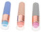 VALICLUD 3Pcs Silicone Nail Brush Reusable Nail Chrome Applicator for Nail Art Gradient Effects and Powder Application Durable Soft Head for Gel Nails French Nails Lipstick