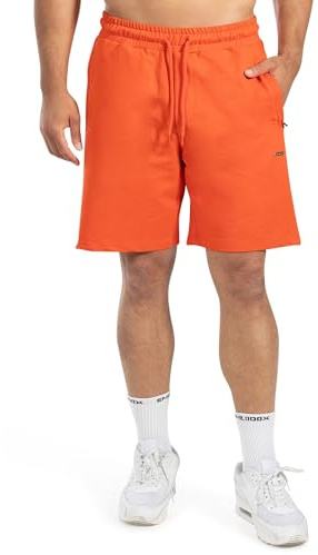 SMILODOX Shorts Herren Edin, Kurze Sommer Shorts im Regular Fit aus Baumwolle, elastischer Bund, Kordelzug & Eingrifftaschen, Bequeme Freizeithose, ideal für Alltag, Freizeit & entspannte Looks