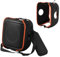 BeisDirect Housse de haut-parleur pour enceinte JBL Partybox Encore 2, coque de protection portable en EVA rigide avec bandoulière et sac de microphone