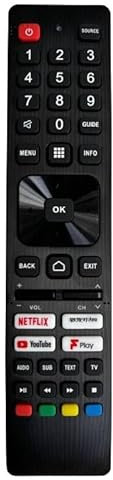 XINFUTE SHW/RMC/0137N Fernbedienung für Sharp Aquos Smart Android TV T-C32FH2KF2AB
