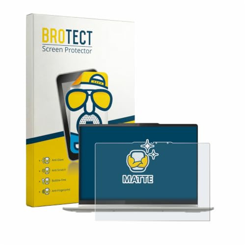 BROTECT Schutzfolie für Lenovo Yoga 7a 2-in-1 Gen 11 14 | Entspiegelnder Displayschutz Made in Germany Matte Displayschutz-Folie Anti-Reflex Anti-Fingerprint Einfache Montage
