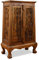 livasia Asiatischer Schrank aus Massivholz – 50x30x80cm – Handgeschnitztes Highboard aus Akazienholz, Kommode mit Einzigartigem Design, Nachhaltig & hochwertig