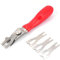 Floor Welding Skiving Tool,Jadeshay Flooring Welding Cutting Tool Kit Floor Weld Trimmer Carpet Trimming Skiving Knife - PVC Floor Welding Skiving Tool Flooring Weld Trimmer with 3 Replacement Blades