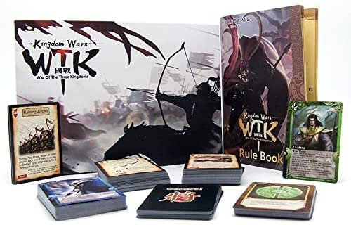 War of The Three Kingdoms: Chinese Historical Strategy War Board Game Brettspiele Krieg der DREI Reiche Kriegsparteien Card Game(Deutsch) guozhan WTK