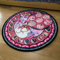 Generies Niedlicher Anime Manga Teppich Wohnzimmer Türmatte rutschfeste Kissen Runde Fußmatte (Durchmesser 80 cm, Pokemon 7)