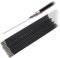 Kugelschreiberminen für Schule, Büro, 0,7 mm, Schwarz, Blau, Rot, 12 Stück