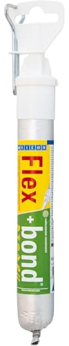 Weicon Flex+Bond , Adesivo Elastico Forte, Trasparente, Tubo da 85Ml