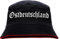 Ostdeutschland Fischerhut - Altdeutsch - Bedruckt - Bucket Hat Anglerhut Hut L/XL SchwarzRot