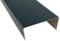 Alu U - Profil Länge 2 m Winkel Abdeckprofil U Leiste (Alu anthrazit RAL 7016, A=35 B=130 C=35 mm)