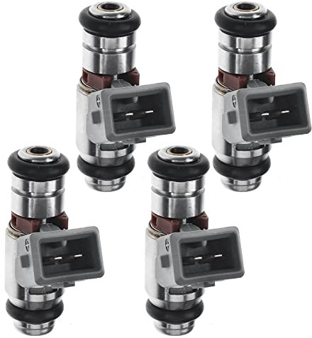 Frankberg 4x Einspritzventil Einspritzdüse Injektor für A2 Arosa Cordoba Ibiza II Leon Toledo II Golf IV Lupo Polo 1.4L Benzin 1998-2005 036906031C