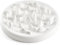 Koomiao Gamelle Anti Glouton Chien Chat, Céramique Gamelle d'alimentation Lente pour Chat Anti-Vomissements Anti-dérapante Fun Interactive Nourrir Les Chats Une Digestion Lente (Blanc)