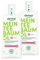 alkmene Mein Teebaumöl antibakterielle Mundspülung 2x 500 ml mit 6fach Schutz - naturreines Teebaumöl, vegan & klimaneutral - Mundwasser für starke Zähne & gesundes Zahnfleisch - Zahnspülung