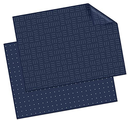 Brillenputztücher mit Motivdruck in verschiedenen Kombinationen (Geo, 2er Pack 30 x 40 cm)