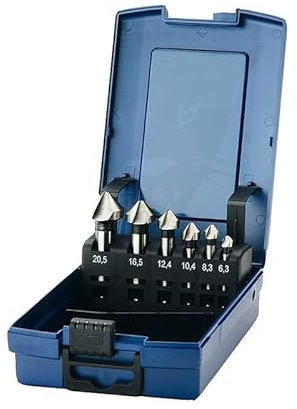 Coffret de fraises coniques à lamer pour défonceuse affleureuse (6 pcs) - MAKITA P-73592
