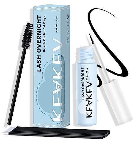 KevKev Einzeln Wimpern Overnighter Sealer 7ml Schwarz Wimpernversiegelung für DIY wimpernverlängerung künstliche wimpern Sealant Easy to Remove(7ML Seal, Black)