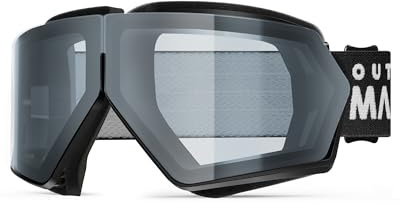 OutdoorMaster Seagull Dirt Bike Goggles, Motorradbrille, faltbare ATV-Brille für Männer Frauen Jugend, Anti-Beschlag, 100% UV-Schutz