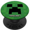 Minecraft Creeper Big Face PopSockets mit austauschbarem PopGrip